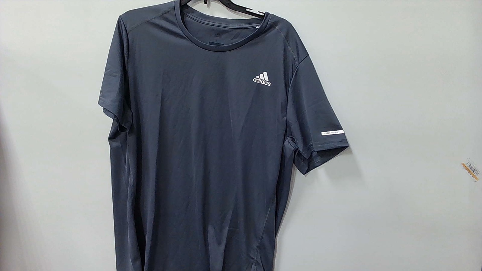 Adidas Men's Large RUN TEE T Shirt CG1952 Grey gallery