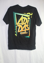 Adidas T-Shirt Short Sleeve Trefoil Logo Design Graphic Classic Shirt