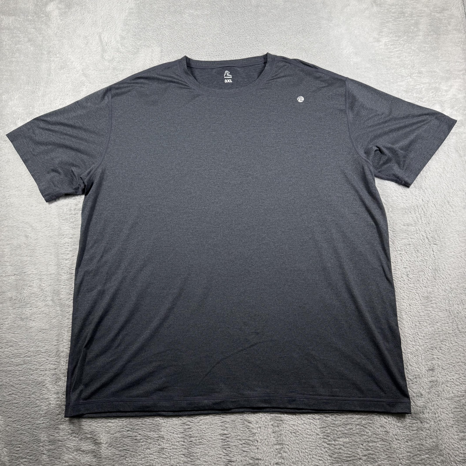 Rhoback Shirt Mens 3XL Gray Tailwind Performance Athletic Running Golf Tee XXXL gallery