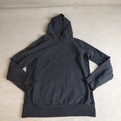 State & Liberty Mens Shirt Medium Black Athletic Fit Hoodie Solid Lightweight