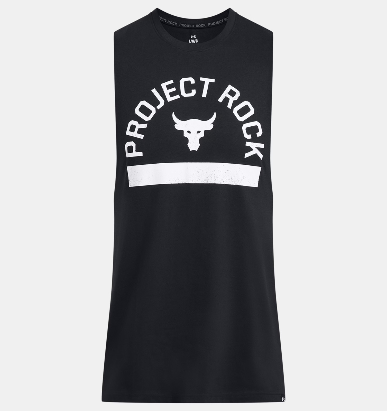 Under Armour Project Rock Payoff Sleeveless Tank Men's Large Black 1383195 NWT gallery