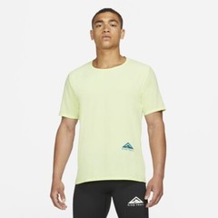 Nike Breathe Dri-Fit Green Rise 365 Trail Reflective Men’s Running T-shirt XL