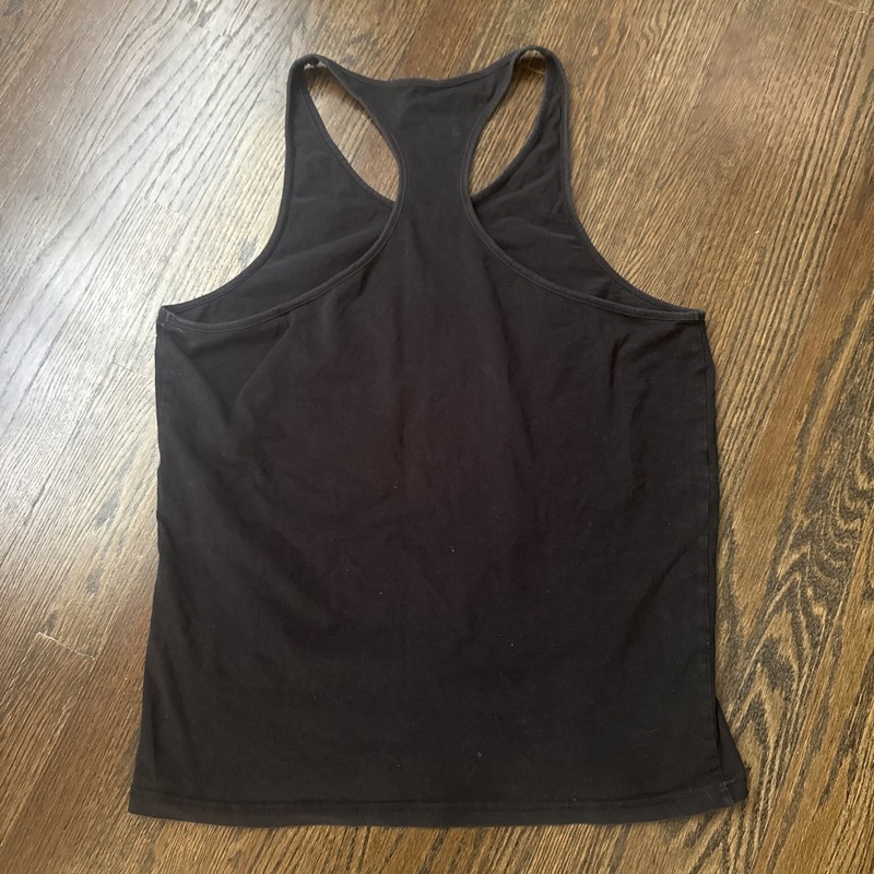 Alphalete Men’s Tank Top Medium Performance Fit Cotton Blend Racerback gallery