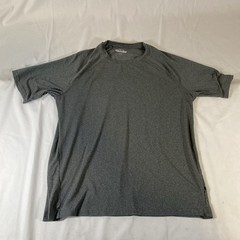 Glacier Performance Men’s Shirt Size Medium Gray Short Sleeve Running Polyester