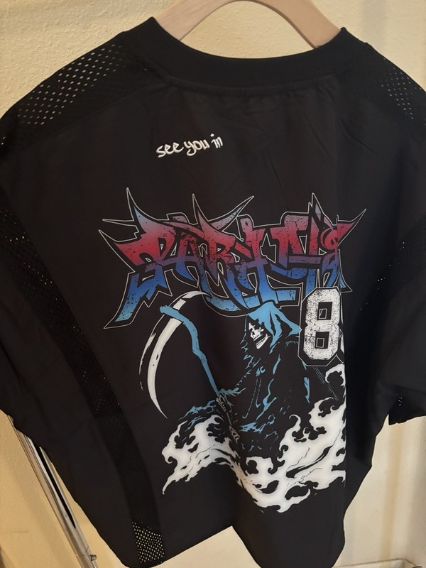 NWT Men’s Jordan Craig Street League Football Jersey (Black) Size XL gallery
