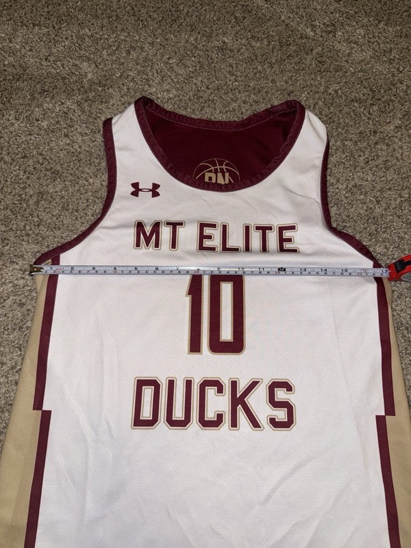 Under Armour Reversible MT Elite Ducks #10 Basketball Jersey Tank Men’s SM gallery