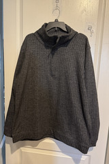 Glyder Limitless Movement 1/4 Zip Pullover, Men’s Size XL Smoke Gray SOFT