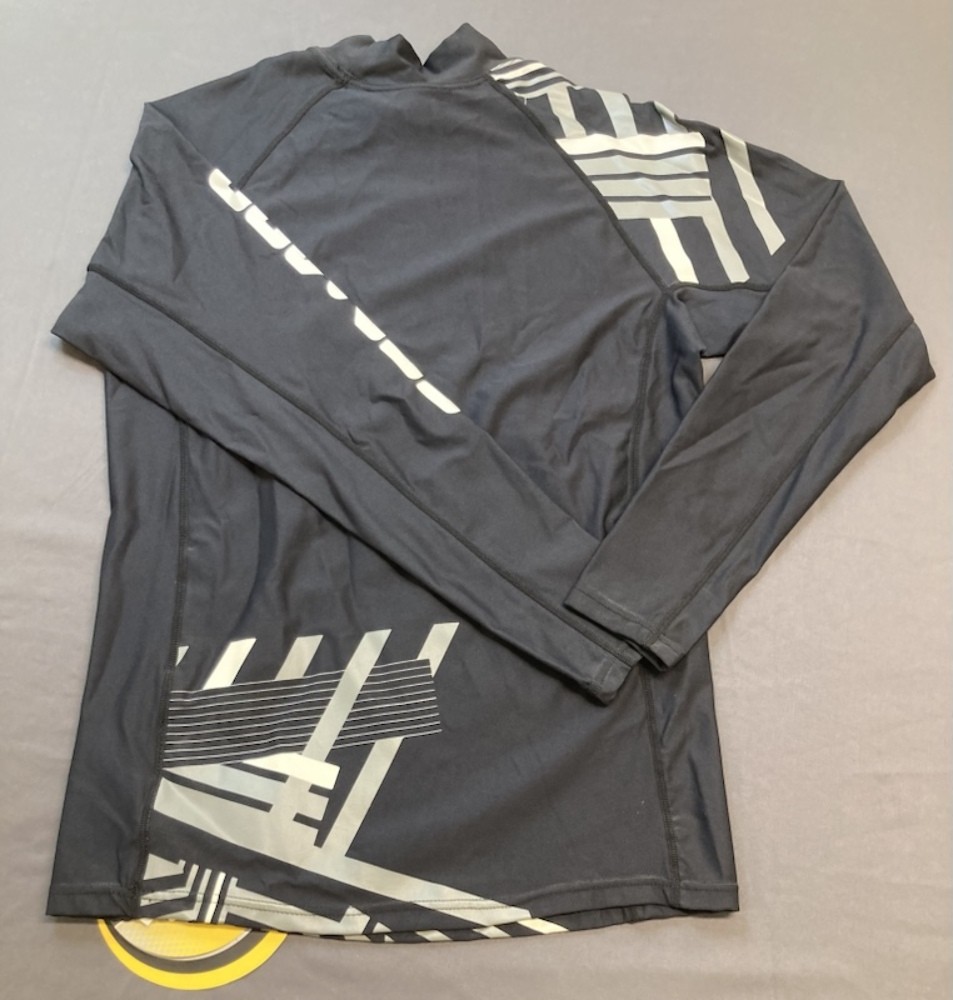 BRP 2864190909 SEA-DOO Men's Vibe SS LS Rashguard Large BLACK New Genuine gallery