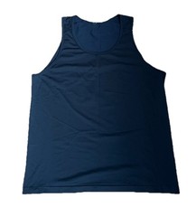 Lululemon Black Mens Tank Top Shirt No Size Tag (See Measurements)