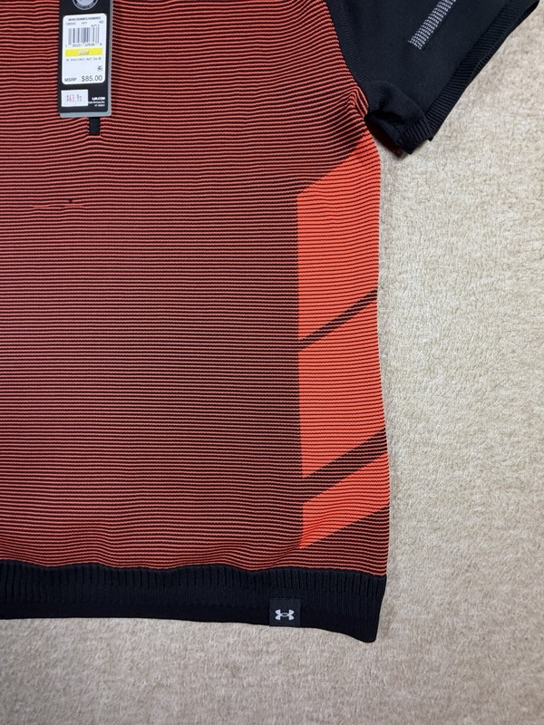 Under Armour Intelli-Knit Men Running Shirt Medium Half Zip 1366503 New gallery