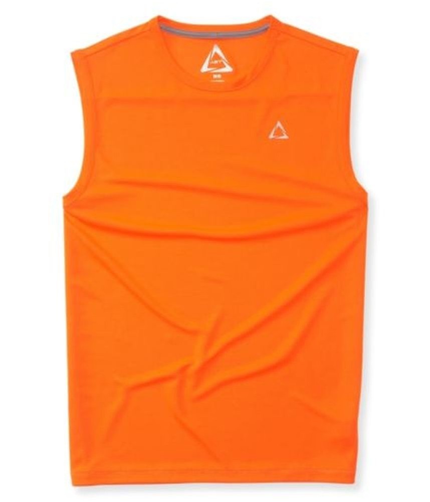 Aeropostale Mens Wick Away Tank Top, Orange, X-Small