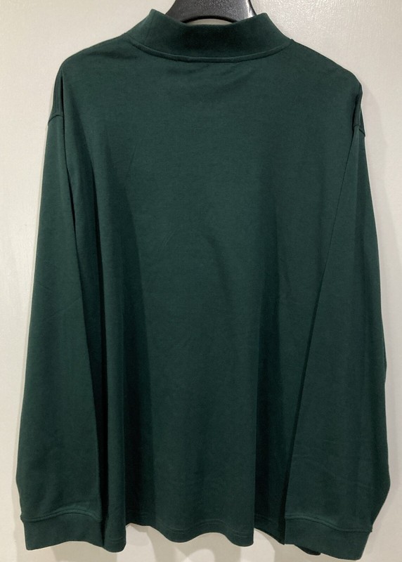 Scott Barber Mock Neck Long Sleeve Shirt Pine Green XXL NWT Style K75302 gallery