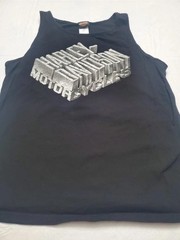 Harley Davidson Shirt Mens Large Black Graphic Tank Sleeveless Wisconsin 2021