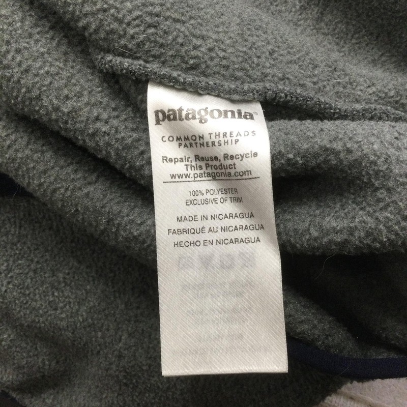 Patagonia Pullover Mens Large Gray Synchilla Snap-T Fleece Hiking Outdoor gallery