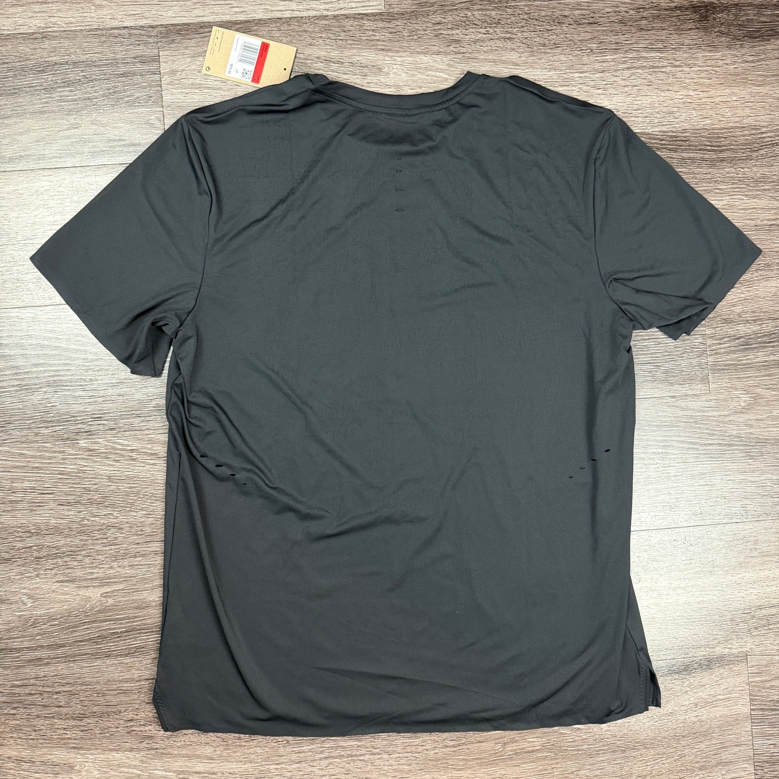 Nike Dri-Fit ADV Running Division Black Shirt Men's Large Breathable HV2004-010 gallery