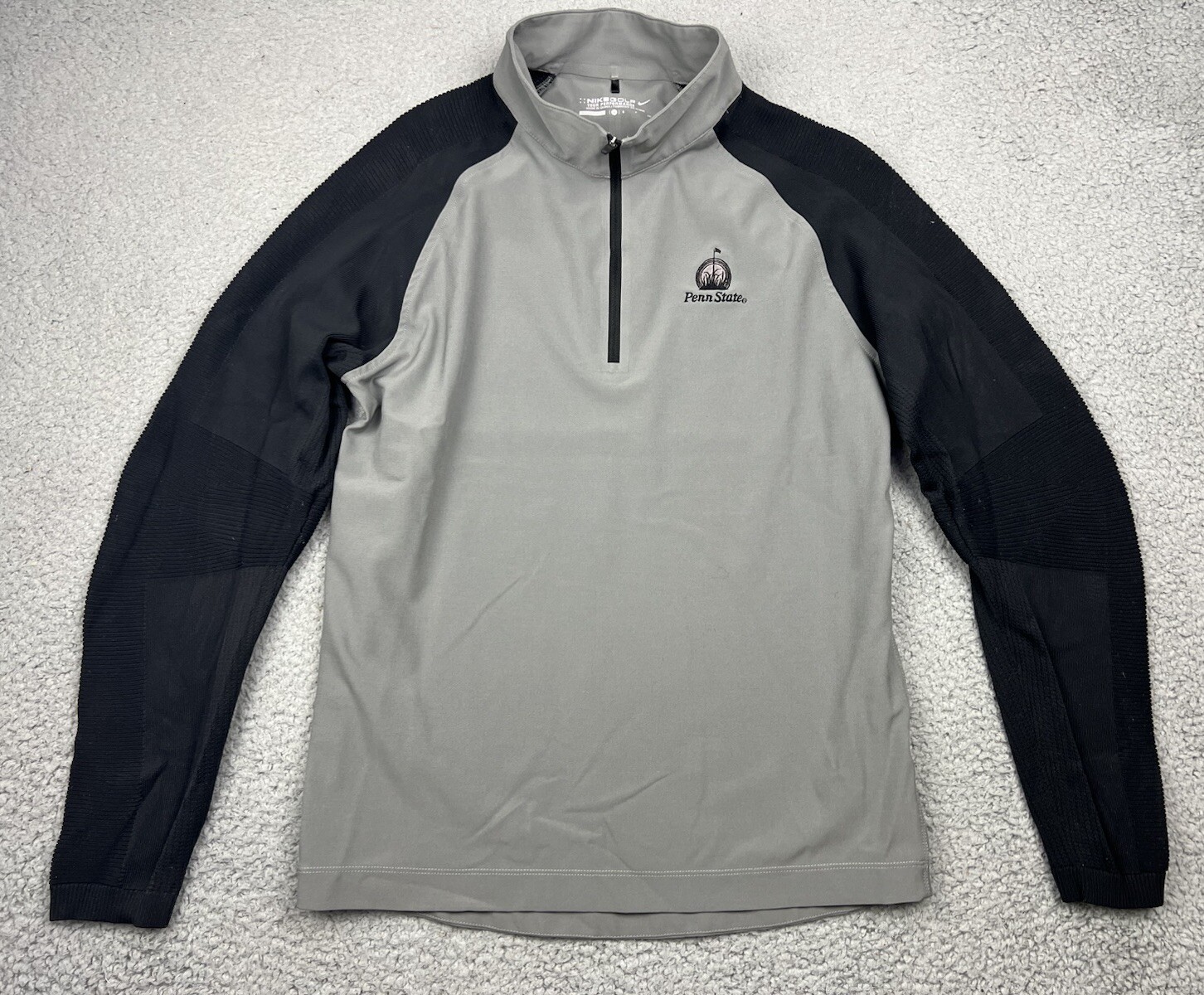 Nike Golf Shirt Mens Small Innovation Woven Cover Up Tour Performance Penn State gallery