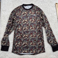 Duck Dynasty Camo Long Sleeve Shirt Men’s Size M Polyester Hunting Outdoors