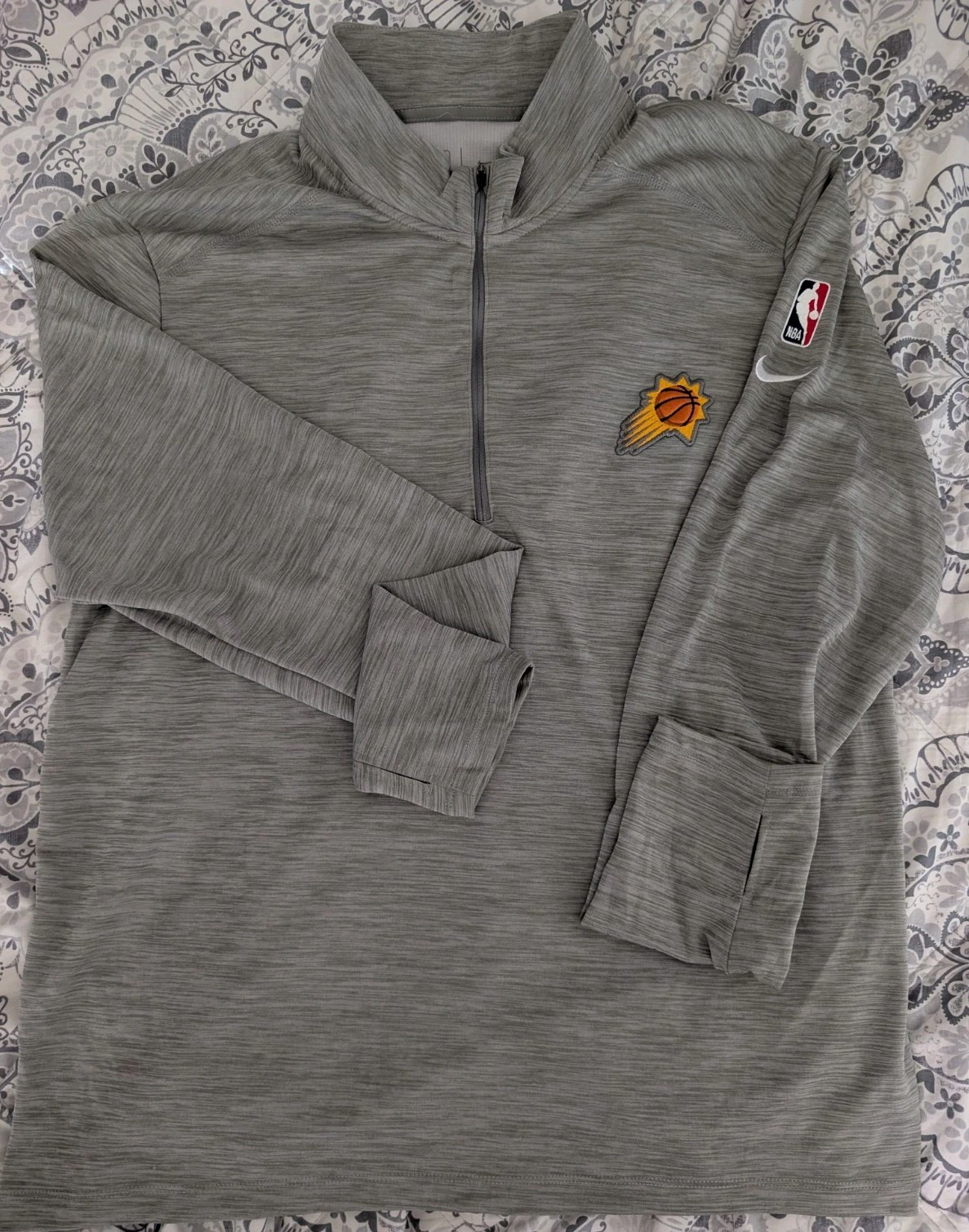 Nike Dri-Fit Phoenix Suns Men's 1/4 Zip Pullover Size XL gallery