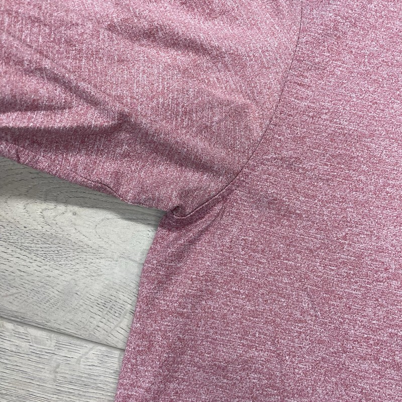 Rhoback L/S Men’s Performance Crewneck Shirt Sz L Heather Plum Athletic Gym gallery