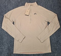 NEW Nike Trail 1/2 Zip Midlayer Top Shirt Mens Small Brown