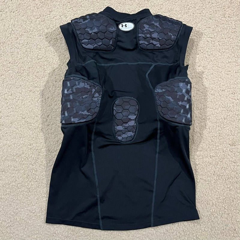 Under Armour Mens Hex Gameday Armour Pro 5 Pad Top Black Size Small gallery