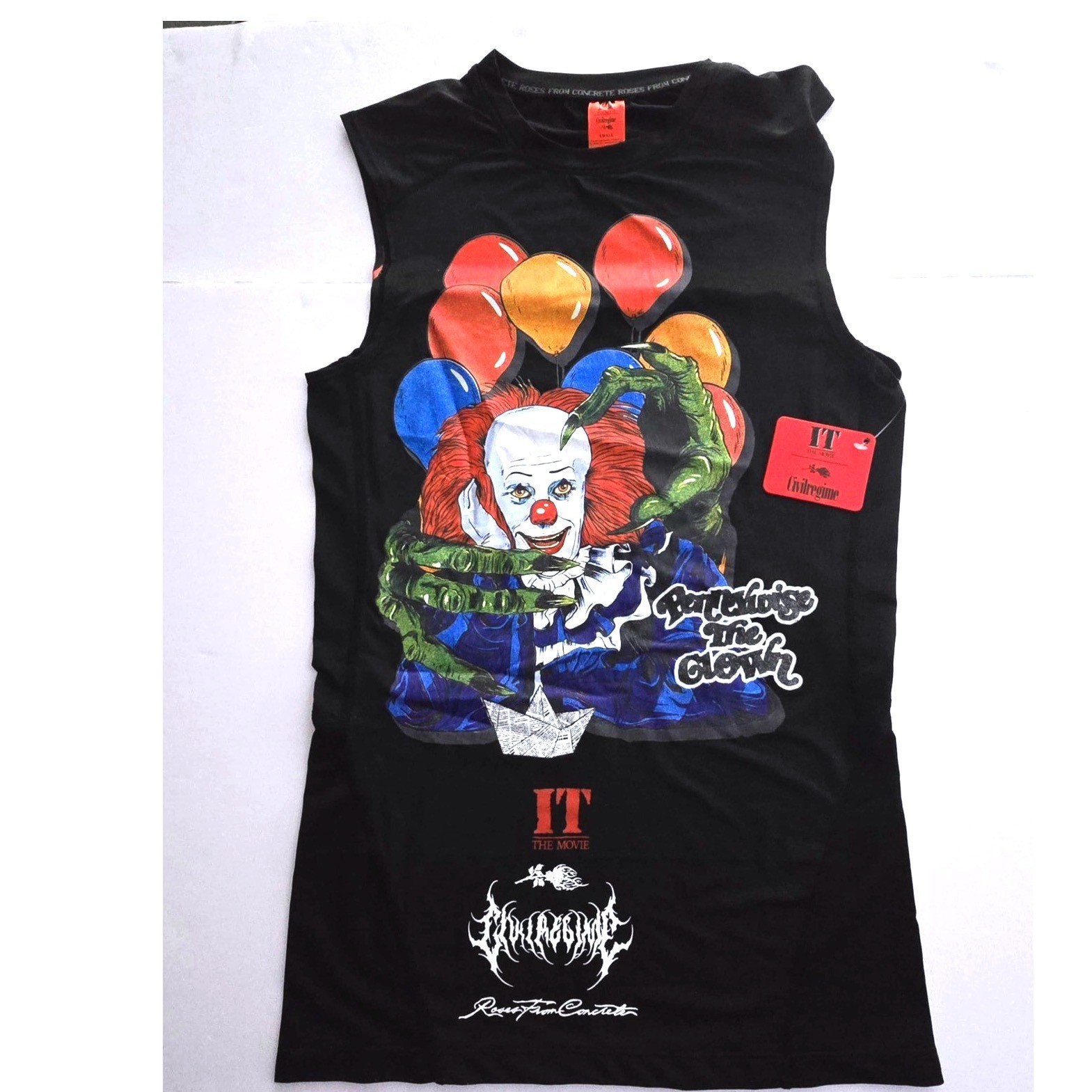 Civil Regime IT Movie Sleeveless Compression Shirt Small gallery