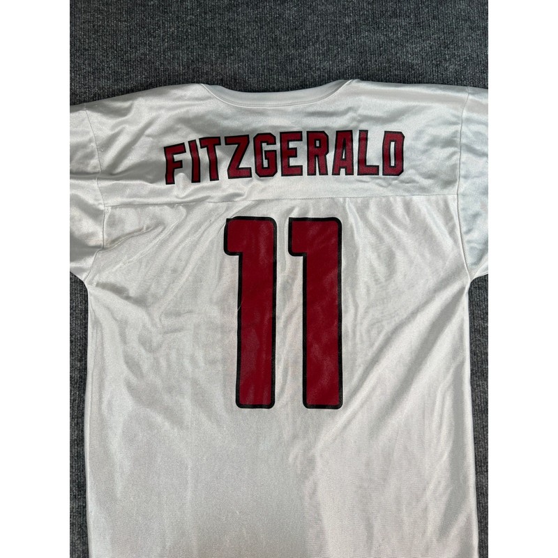 Arizona Cardinals Larry Fitzgerald Jersey Mens Medium White 11 NFL Team Apparel gallery