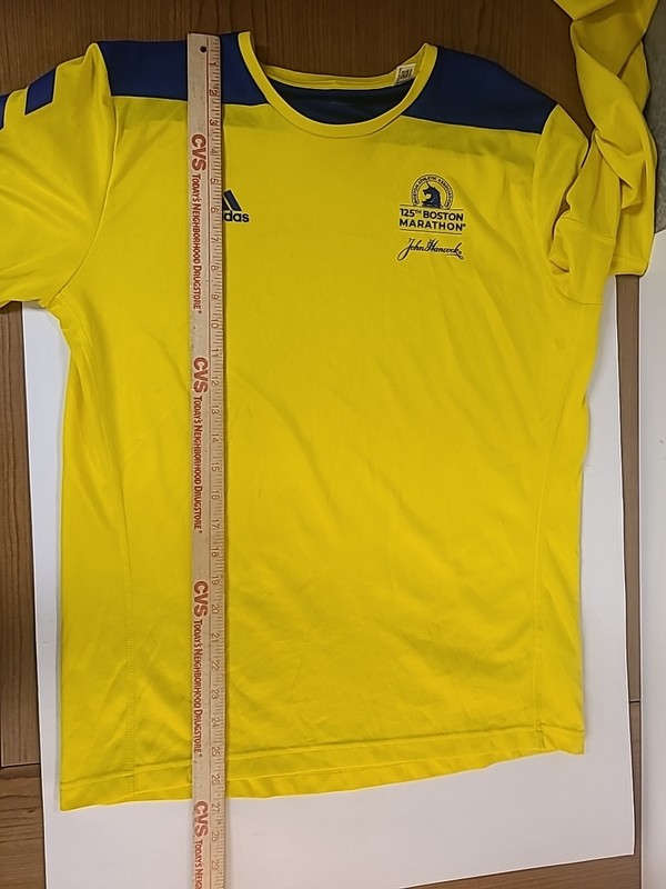 Adidas Boston Marathon 125th Long Sleeve Running Shirt Men’s M Aeroready gallery