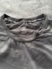 Men’s HM Sport Training Black Camo Design SS Workout Shirt Large