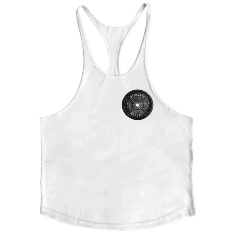 Mens Gym Stringer Tank Top Cotton Sleeveless Bodybuilding Workout Shirt Fit gallery