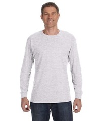 Jerzees 29L Adult Cotton/Poly DRI-POWER ACTIVE T Shirt Long Sleeve T-Shirt