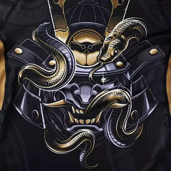 Ground Game Rashguard "Oni Samurai" Long Sleeve gallery