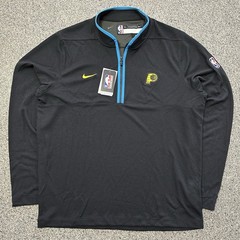 Nike Indiana Pacers 1/4 Zip Pullover Mens XLT NBA Coaches City Edition FD9144