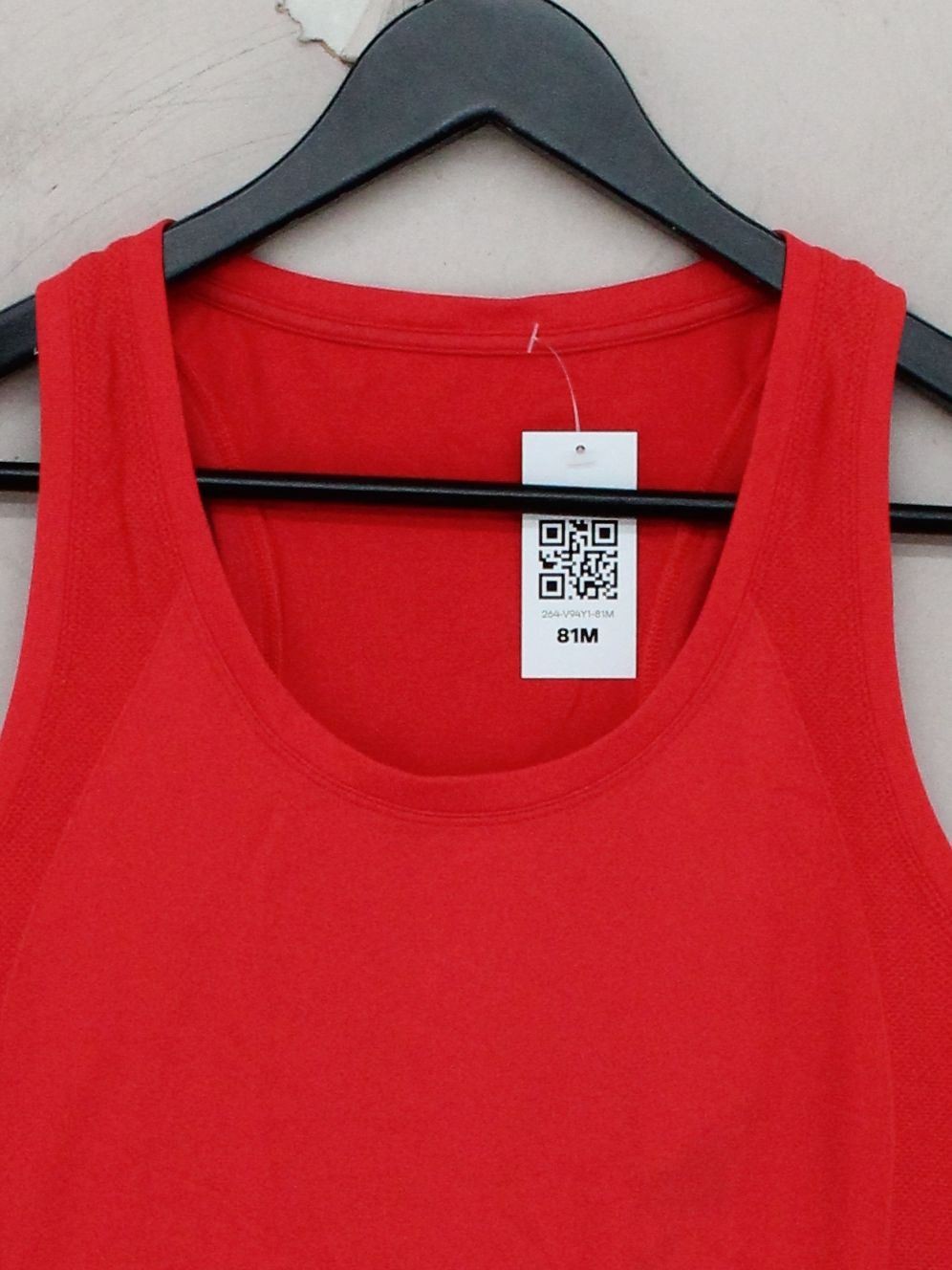 Sweaty Betty Men's T-Shirt L Red Polyamide with Elastane, Polyester Basic gallery