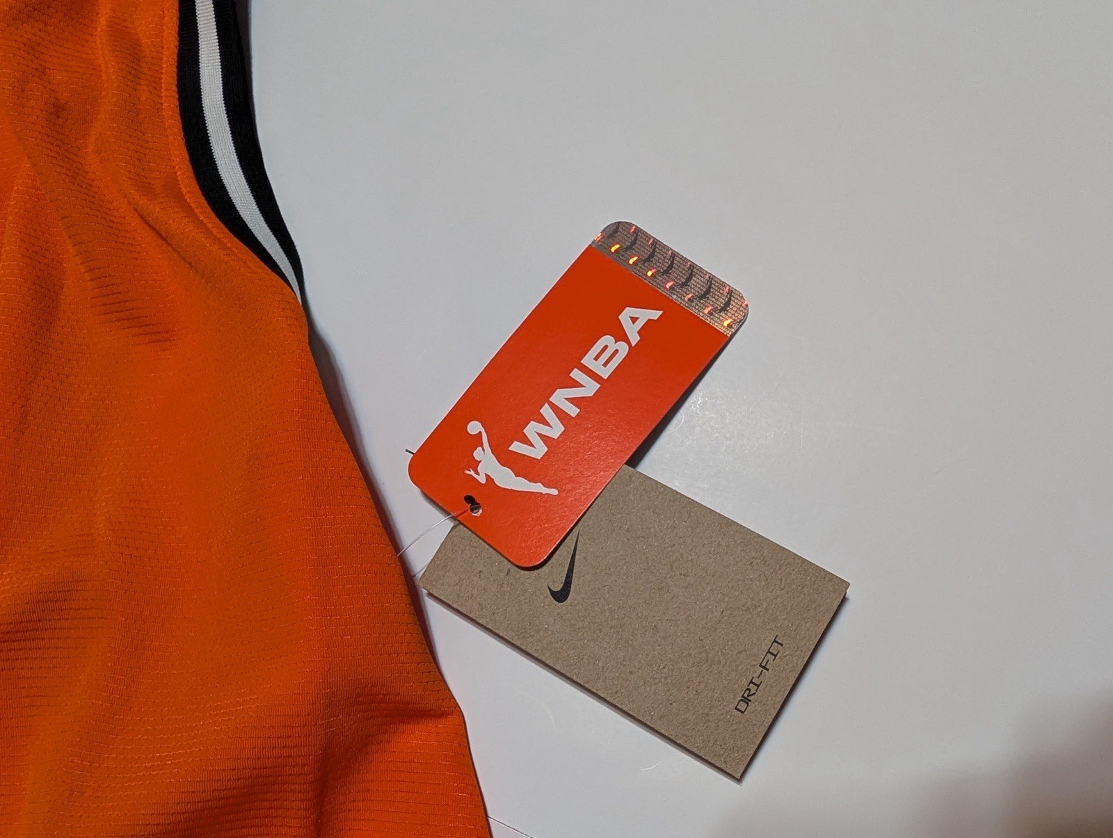 Nike Courtside Dri-FIT WNBA Logo Tank Top Jersey Orange DQ2400 820 Caitlin Clark gallery