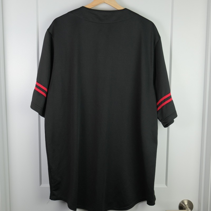 Indianapolis Clowns 5 Negro League Baseball Black Jersey Men's 2XL gallery