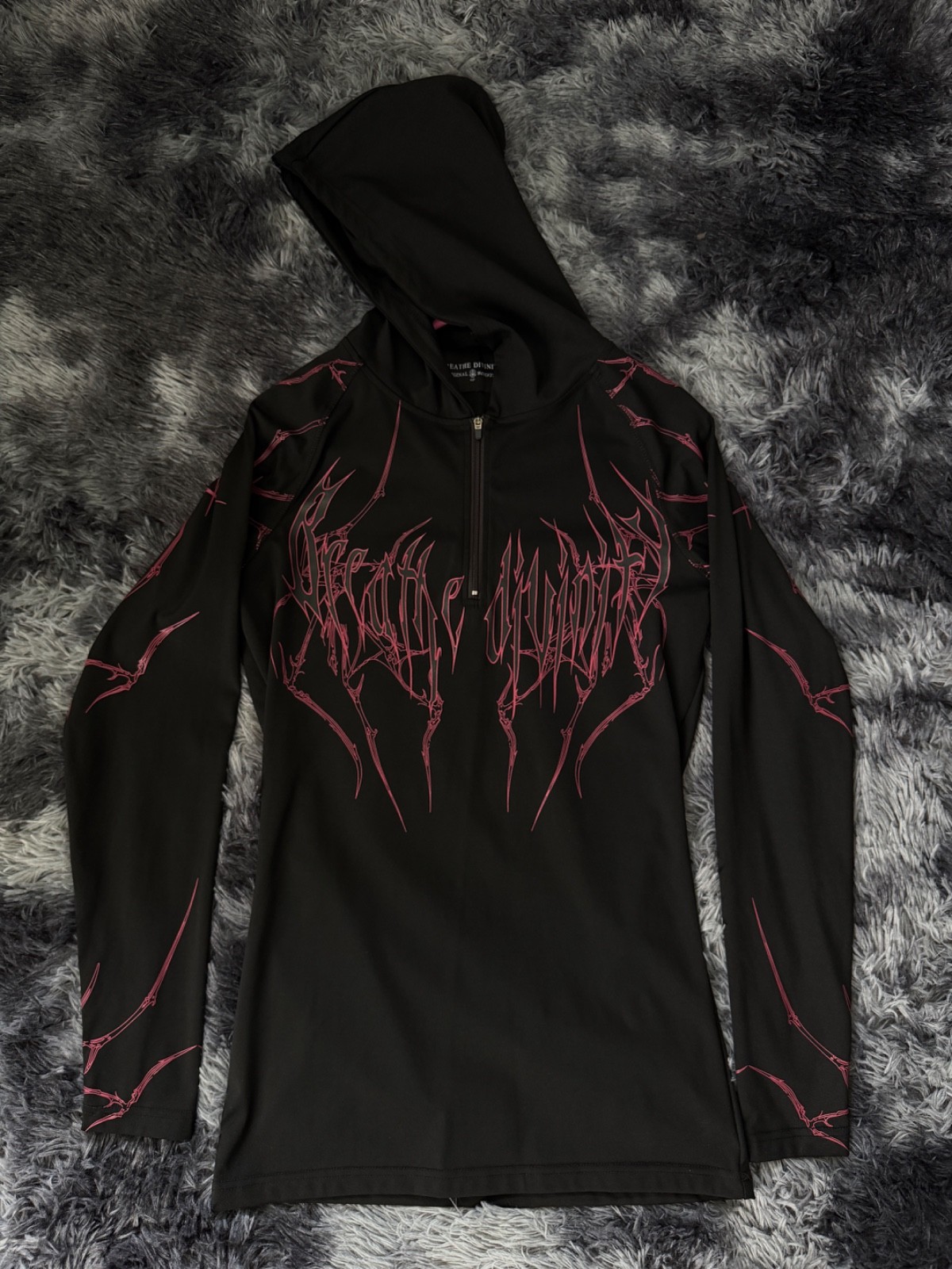 Breathe Divinity Longsleeve Compression Quarter Zip Hoodie gallery