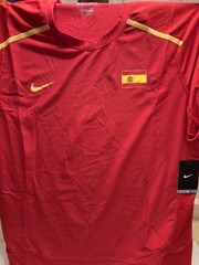 Nike Dri-Fit Espana Shirt Size XXL Mens 459967 2XL Red With Tag Tennis