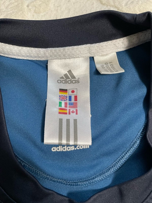 Adidas Shirt Mens Large ClimaCool Athletic Soccer Three Stripe Top 0112 gallery