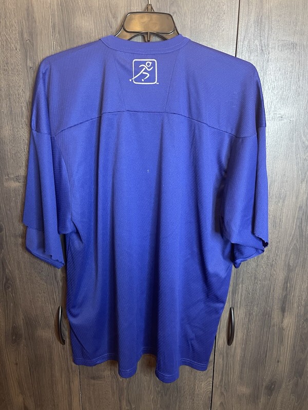 Vintage NHL New York Rangers Hockey Camp Adult Large Blue gallery