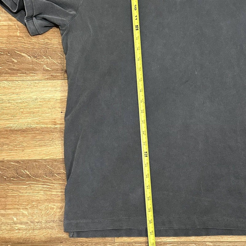 Vintage Nike Mens Gray Polo Swoosh XXL Classic Casual Athletic Short Sleeve Top gallery