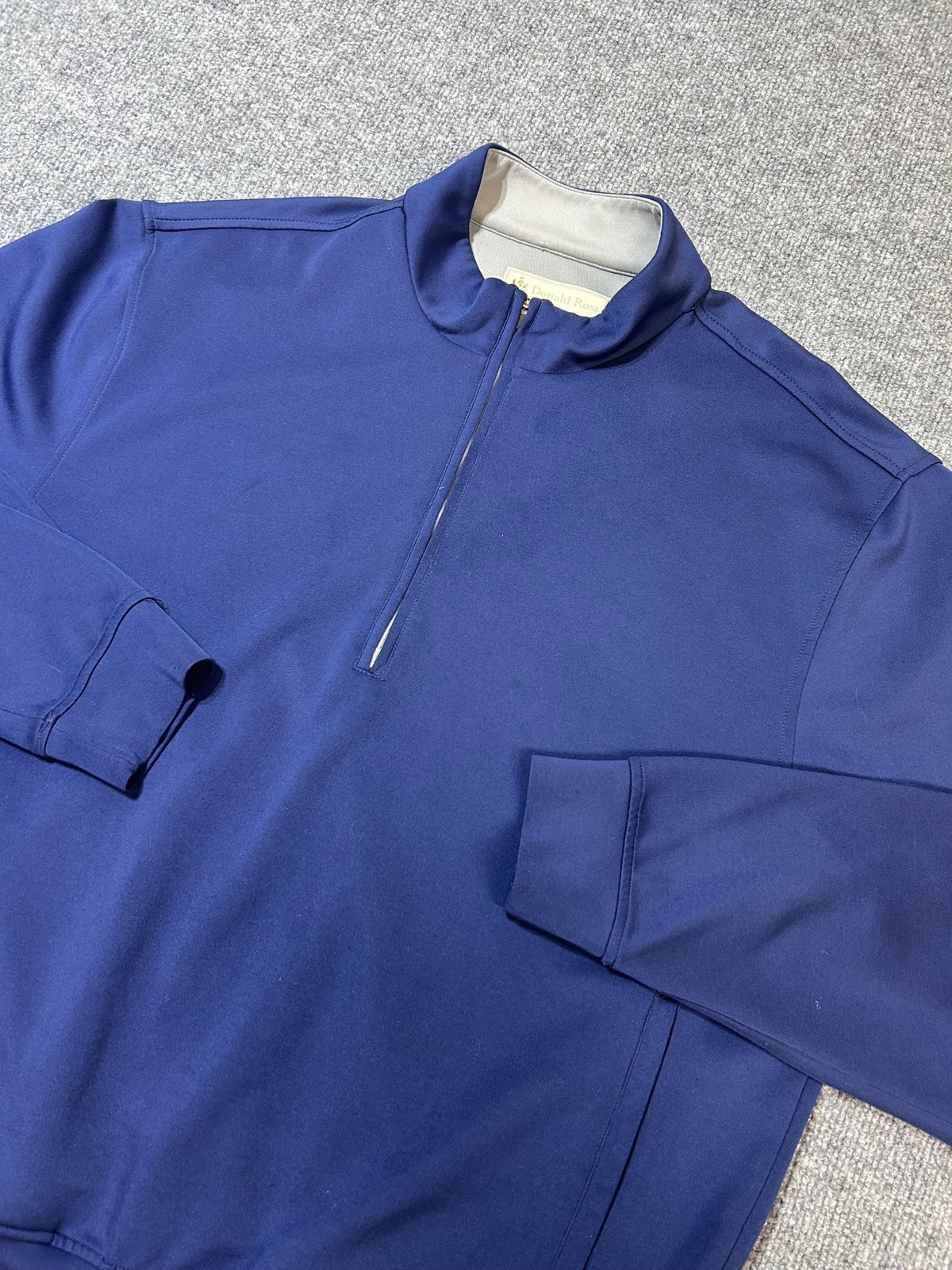 Donald Ross Men’s Large 1/4 Zip Golf Pullover Performance Applecross CC gallery