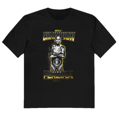 UFC Alex Pereira T-Shirt (Size S) Fanatics Men’s 307 Champion Black Top – New