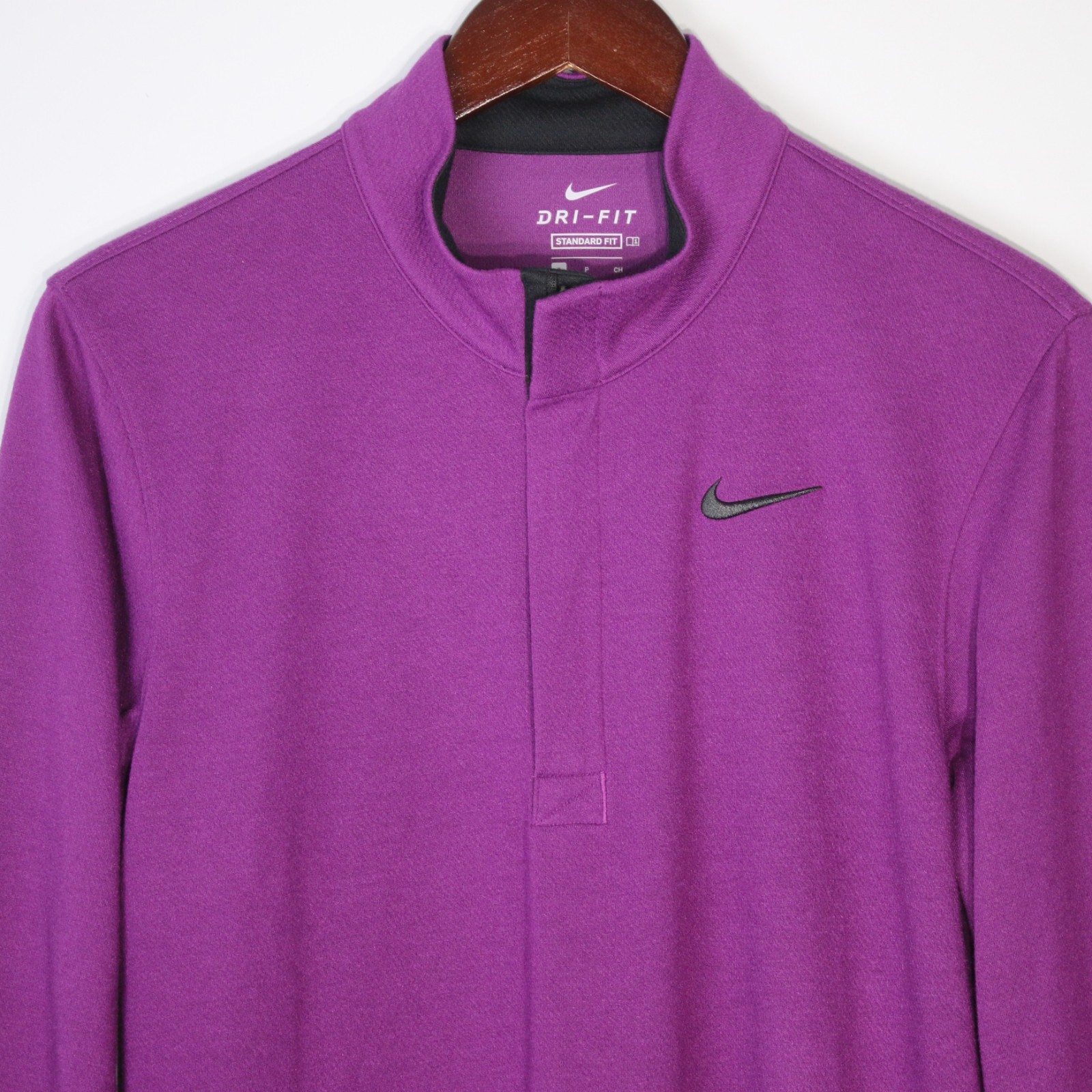 Nike Dri-Fit Mens Small Victory 1/2 Zip Golf Long Sleeve Top gallery