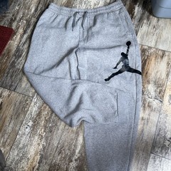 Grey Nike Air Jordan Classic Jumpman Fleece Sweatpants (DA6803-091) Men’s Xl