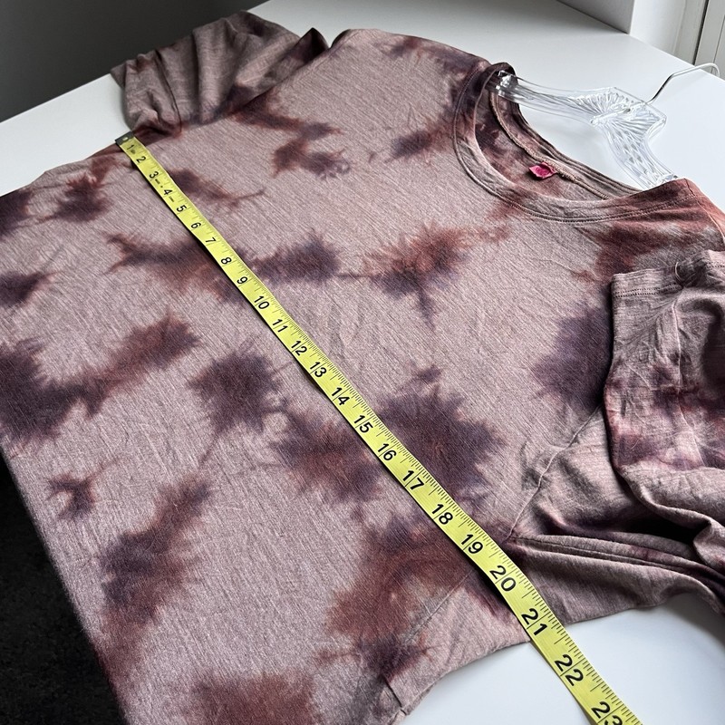 Lululemon Lab Wool Blend Tie Dye Long Sleeve T Shirt Brown Large gallery