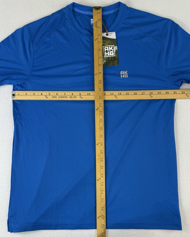 Alaskan Hardgear Men’s Medium Blue Relaxed TUN-DRY Short Sleeve Lightweight NWT gallery