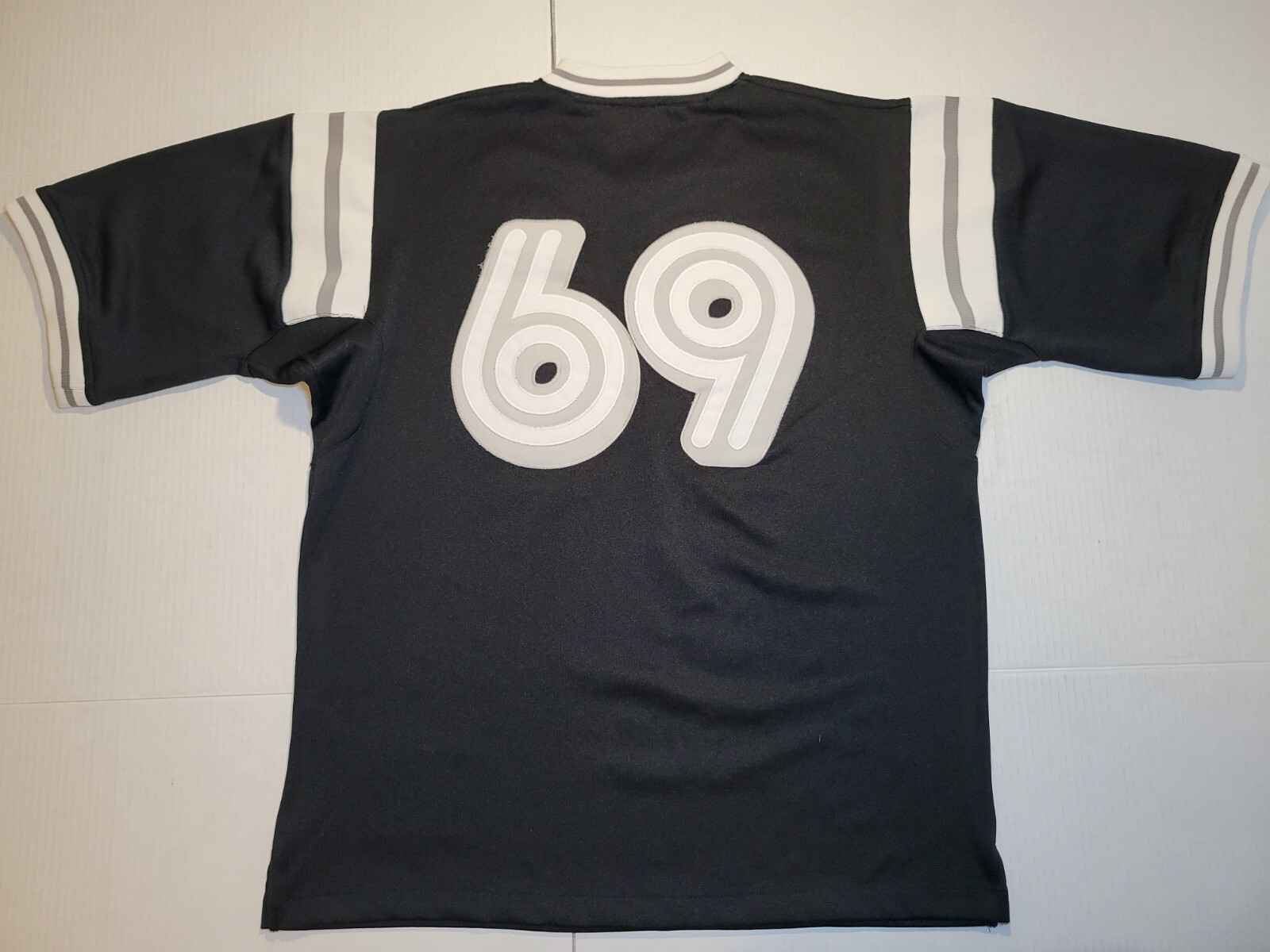 Vintage Sean John Jersey 1969 Victory Series Jersey Hip Hop Black Y2K Mens M VTG gallery