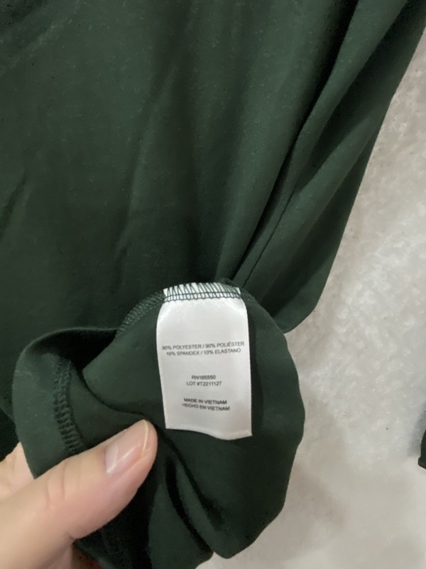 32 Degrees Heat Base Layer Top Lightweight Long Sleeve Womans S Green Round Neck gallery