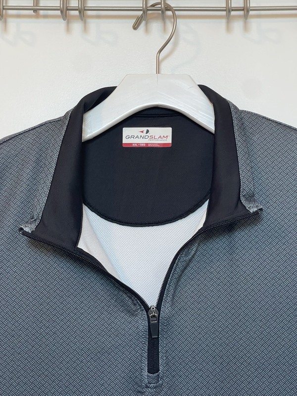 Grand Slam Shirt, Men's Size XXL, with Pattern Long Sleeve, Polo, Golf Shirt. gallery